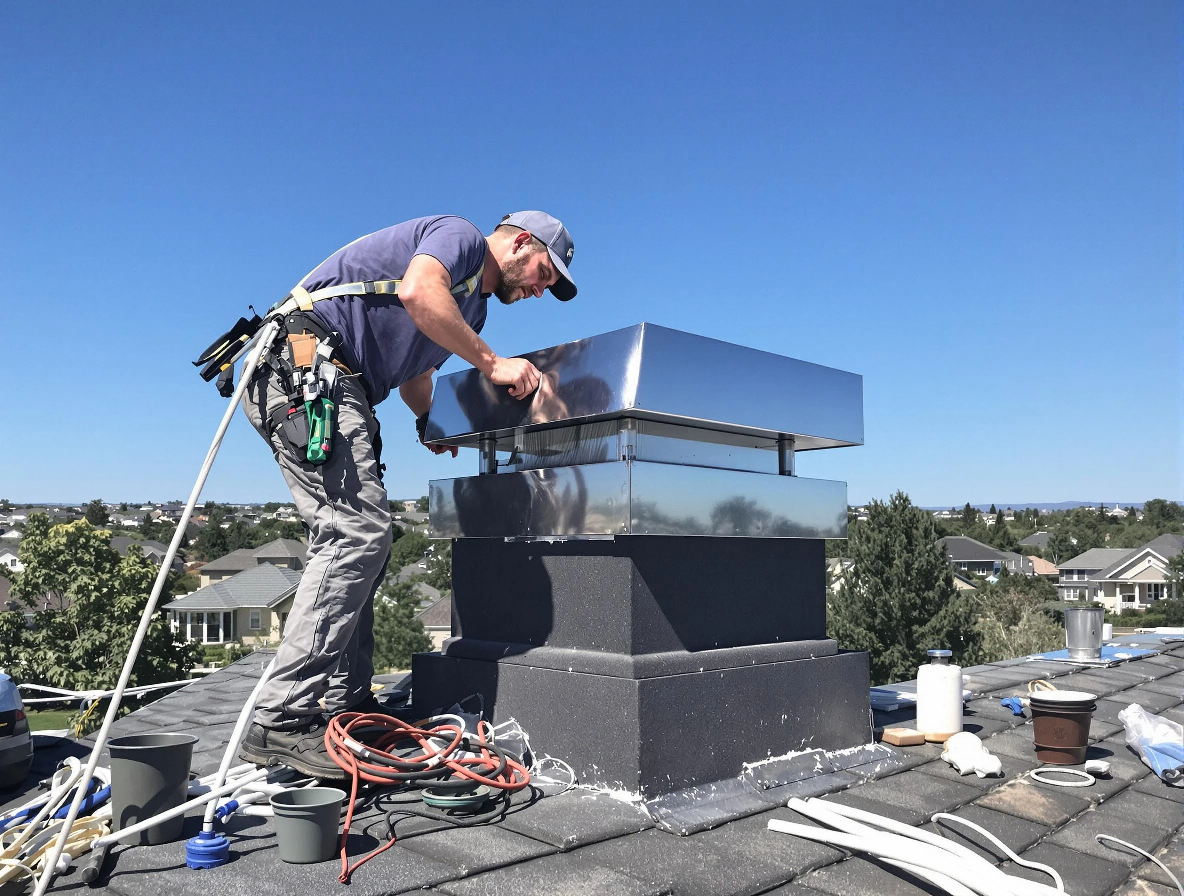 Chimney Cap Services service in Fayetteville, GA